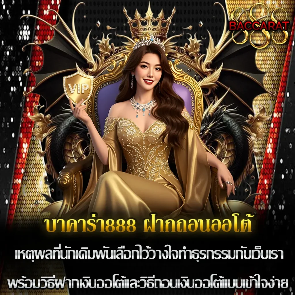 บาคาร่า888ฝากถอนออโต้
