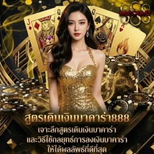 สูตรเดินเงินบาคาร่า888