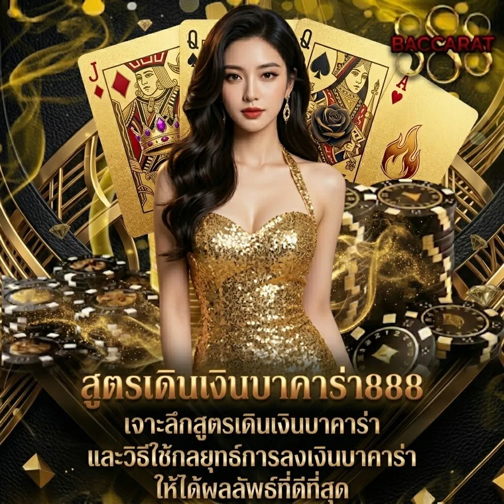 สูตรเดินเงินบาคาร่า888